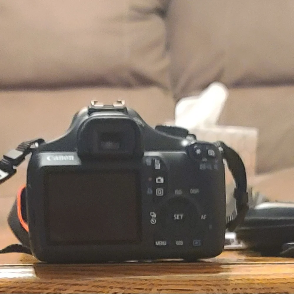 Canon Rebel T3 Camera with Lenses and Case
